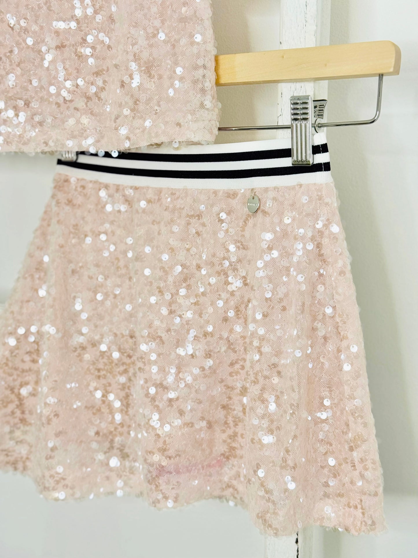 Lina Sequin Set Pastel Pink