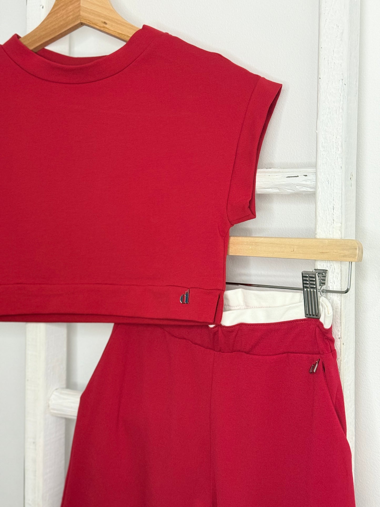 Red Boxer Style Set