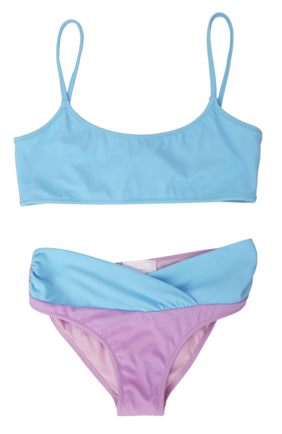 Amelie Blue top & Lilac bottom Bikink