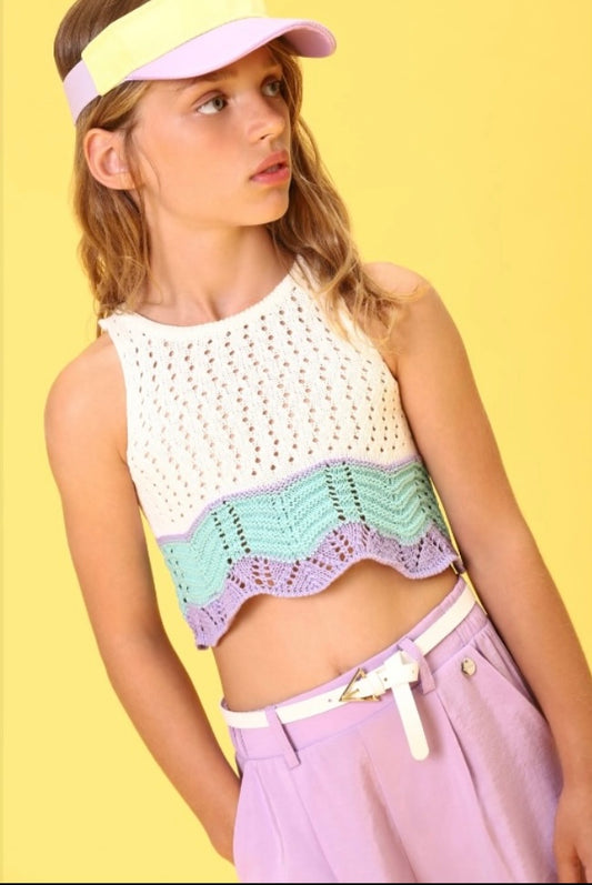 Mare Crochet Top