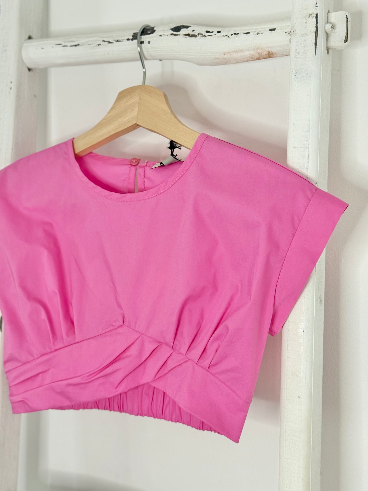 Fanny Pink Crop Top