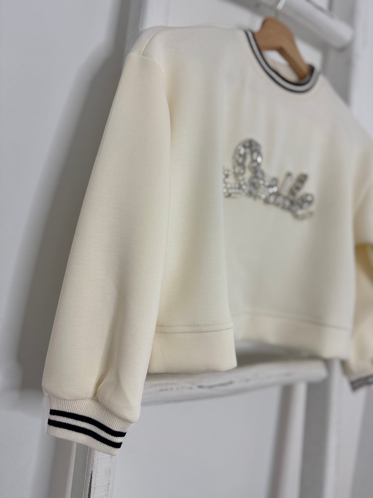 Off White Smile Sweater