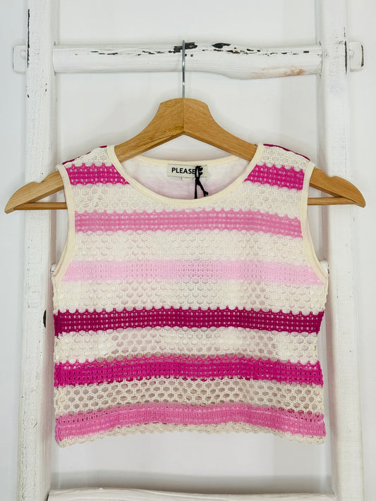 Ortensia Crochet Top