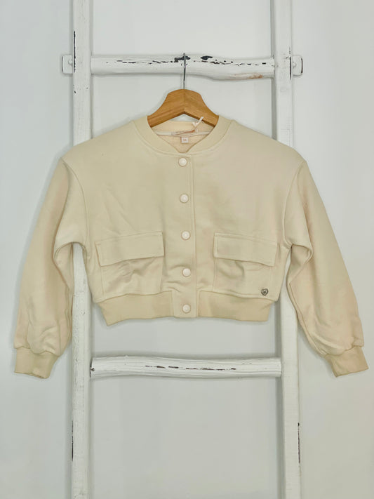 Beige Cargo Jacket
