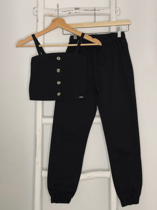 Vicky Jogger Black Set