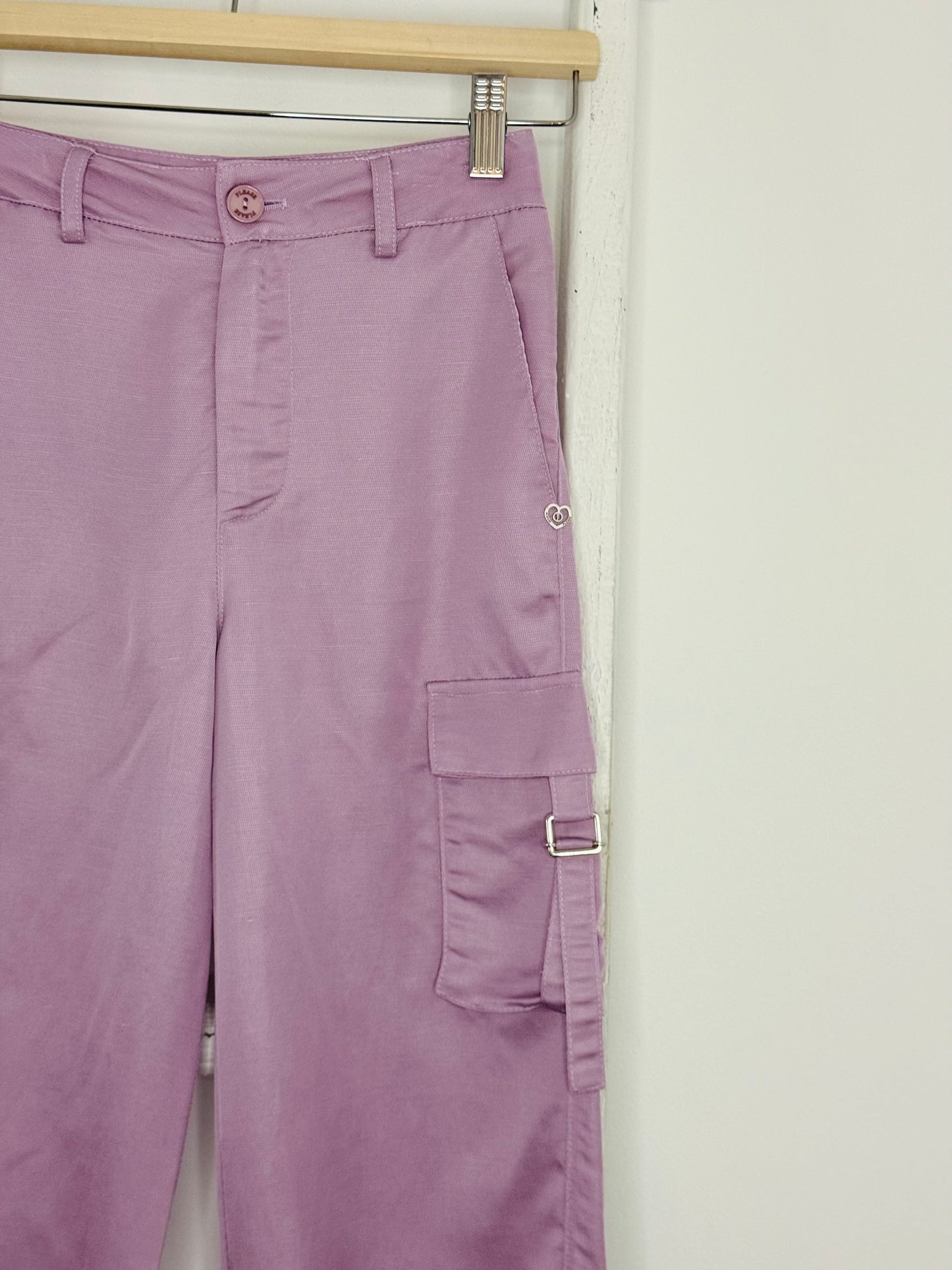 Purple Cargo Pant