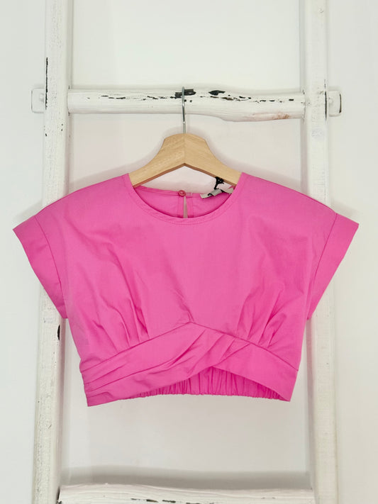 Fanny Pink Crop Top