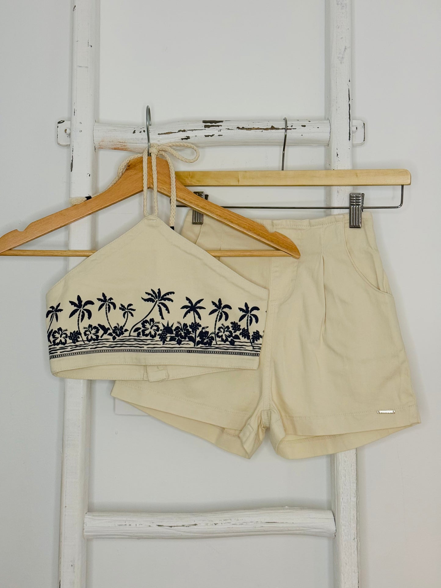 Halter Short Set