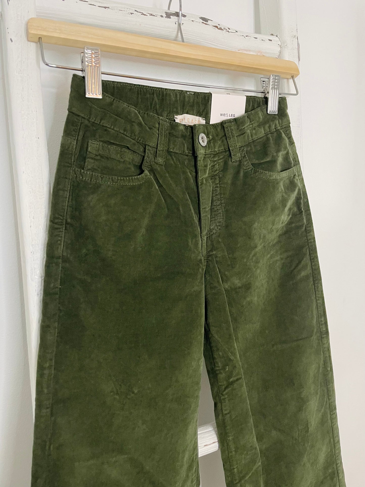 Army Green Light Velvet