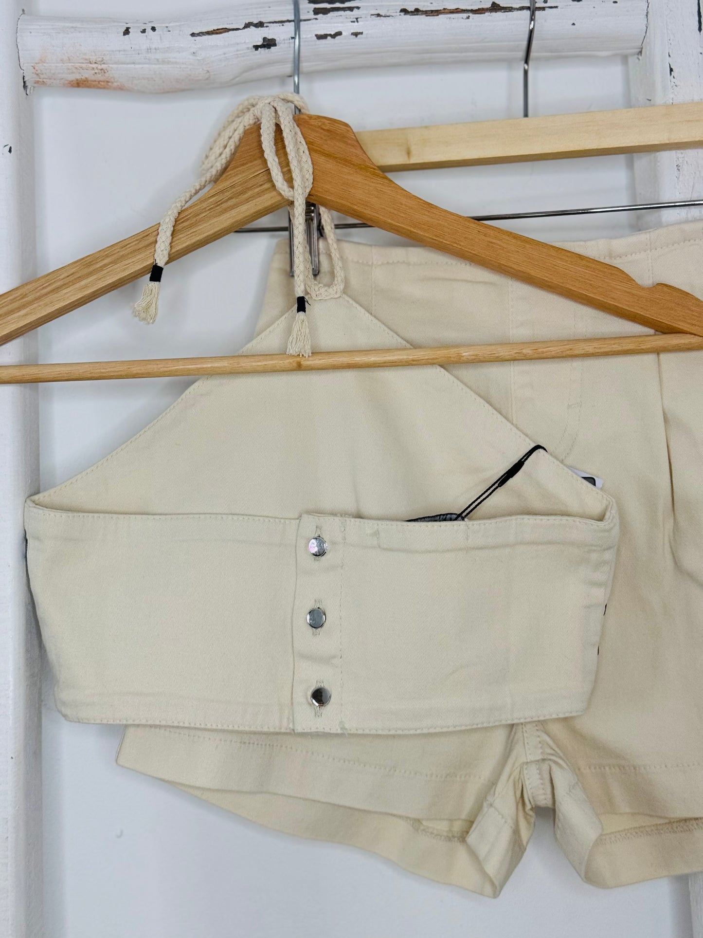 Halter Short Set