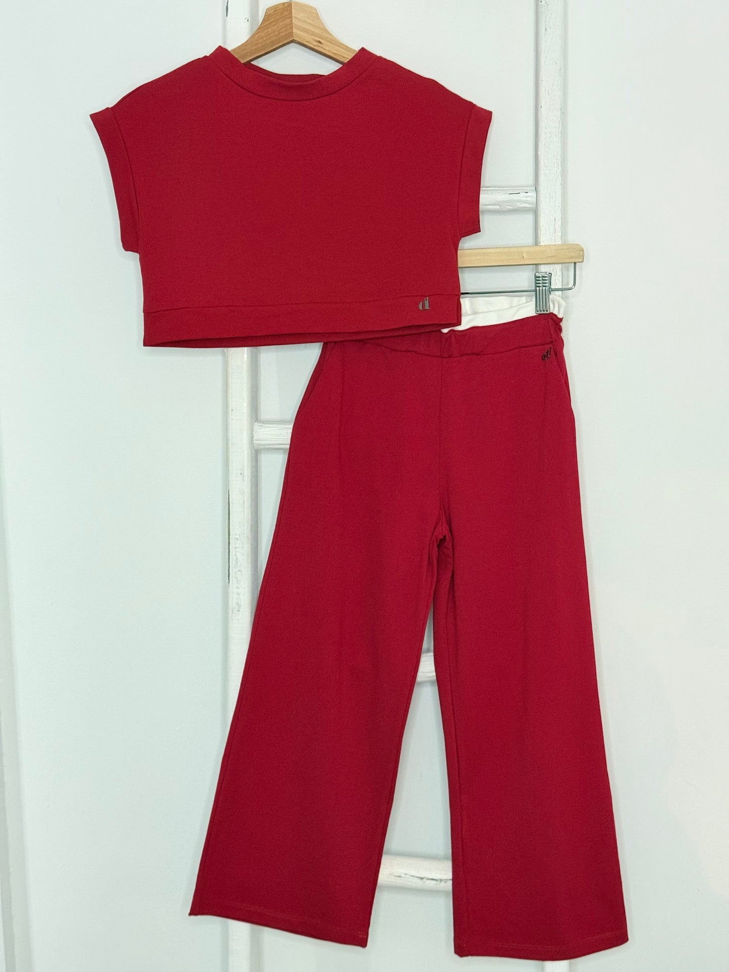 Red Boxer Style Set