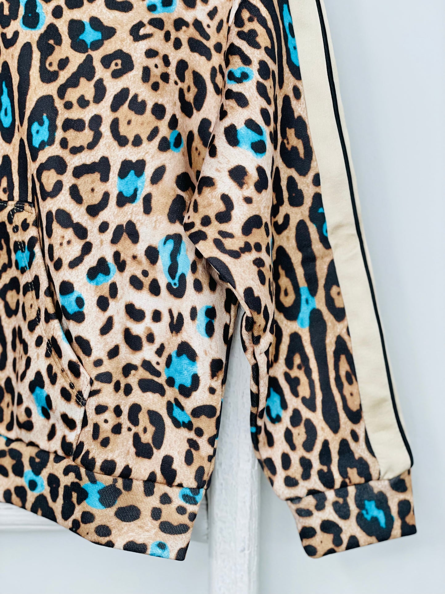 Animal Print Jogger Set