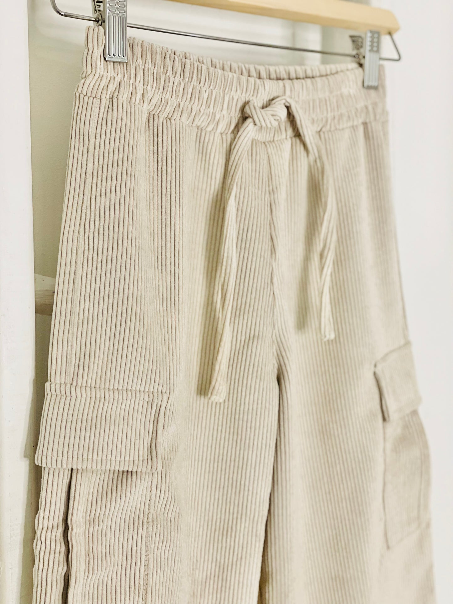 Light Corduroy Cream Pants