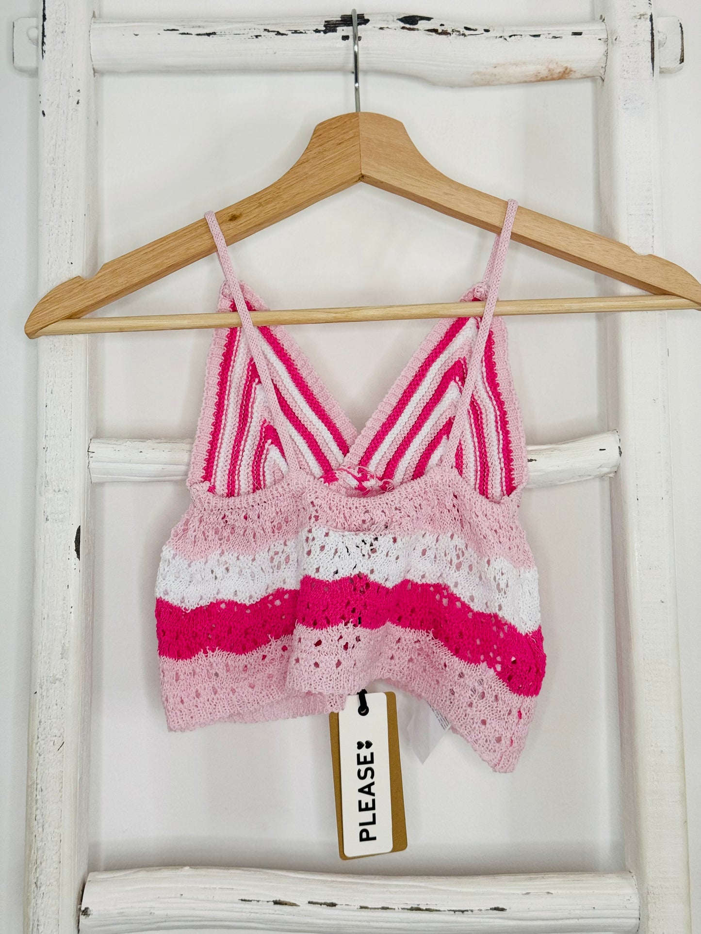 Rosa Water Crochet Top
