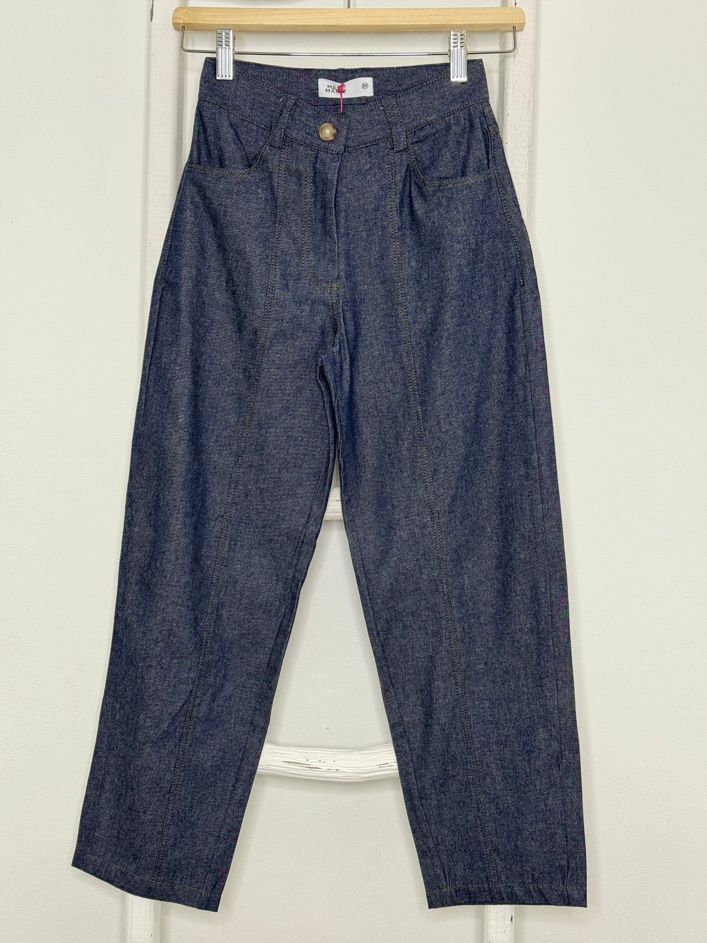 Sun Patched Barrel Pants