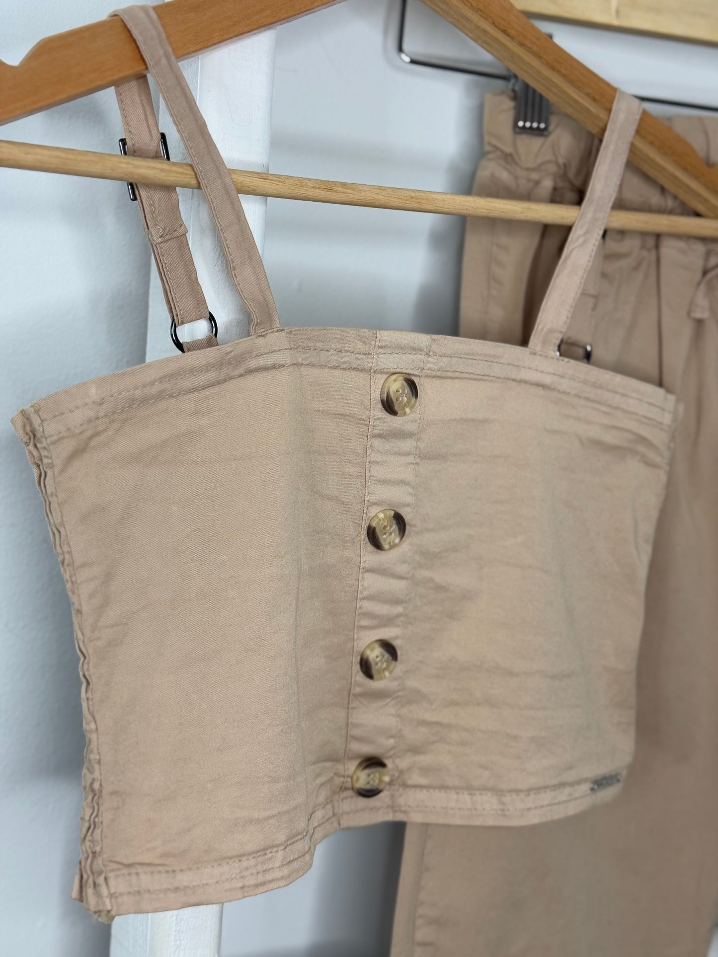 Vicky Khaki Jogger Set