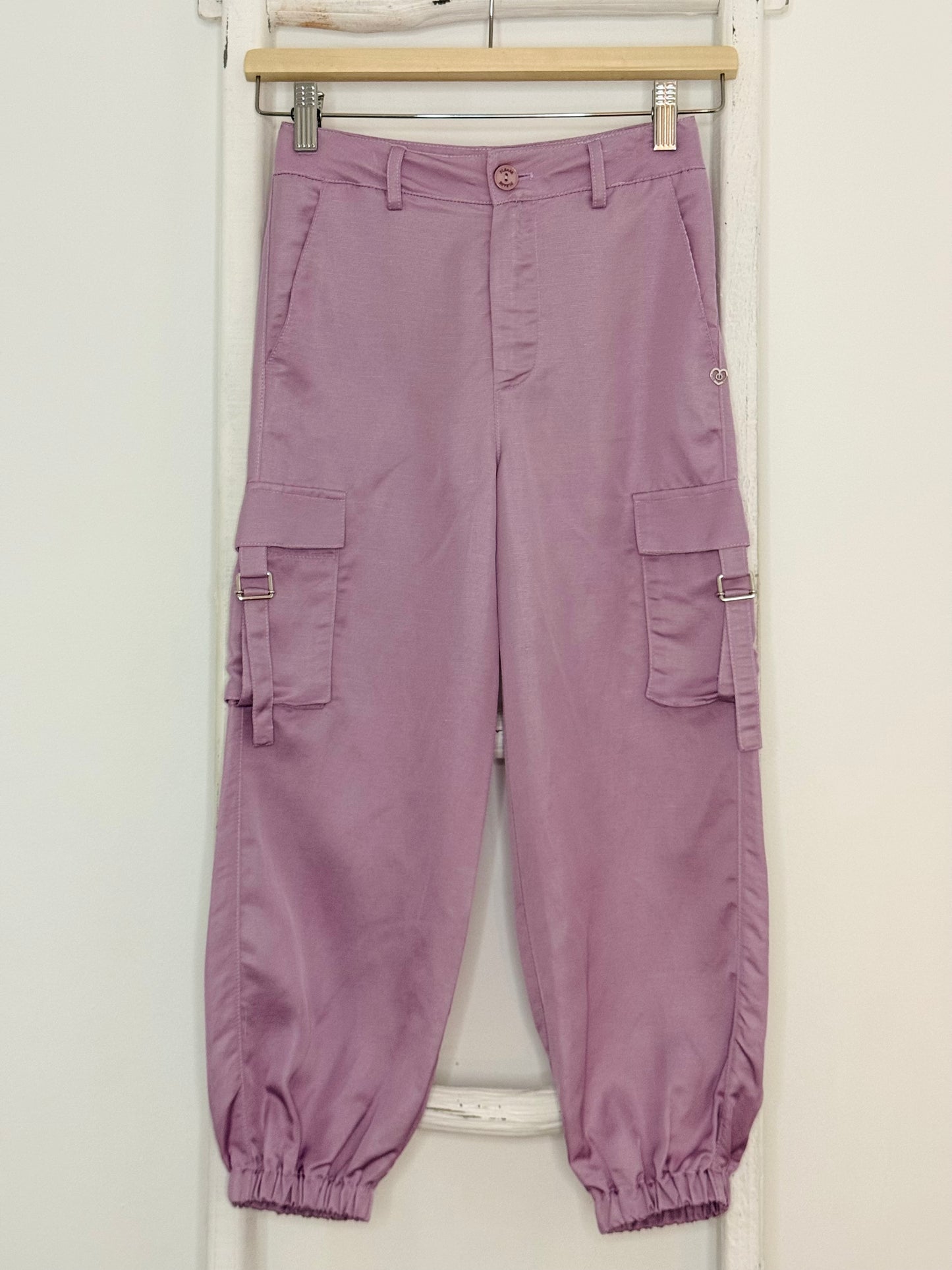Purple Cargo Pant
