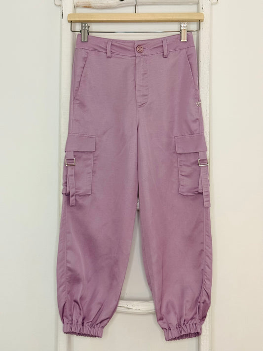 Purple Cargo Pant