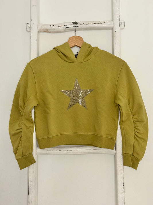 Green Star Hoodie