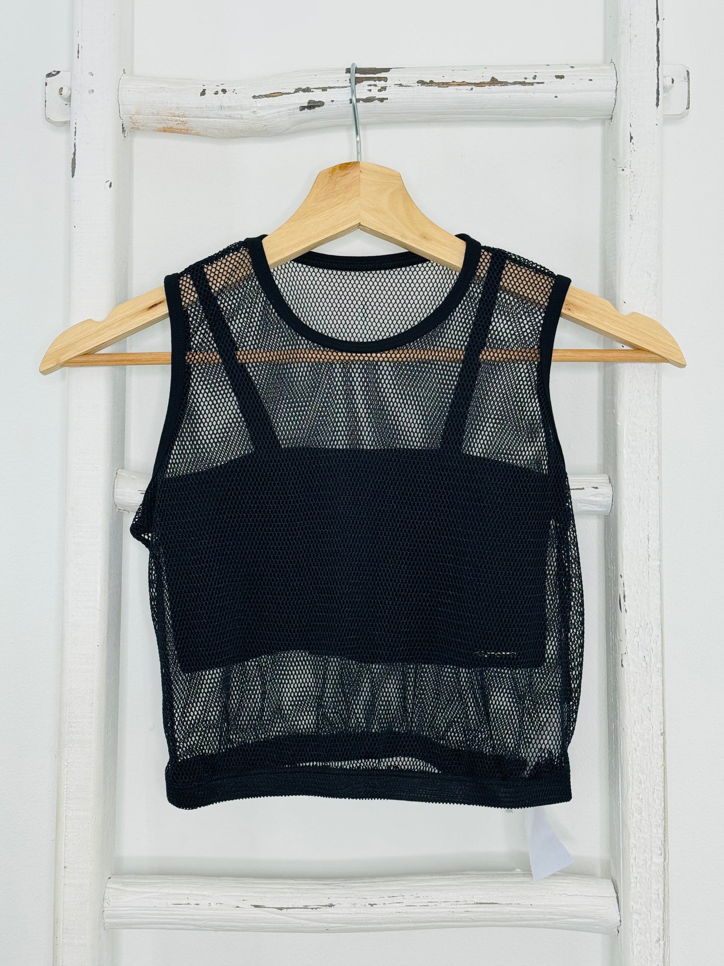 Mesh Black Top