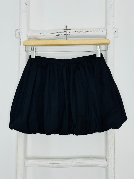 Black Bubble Skirt