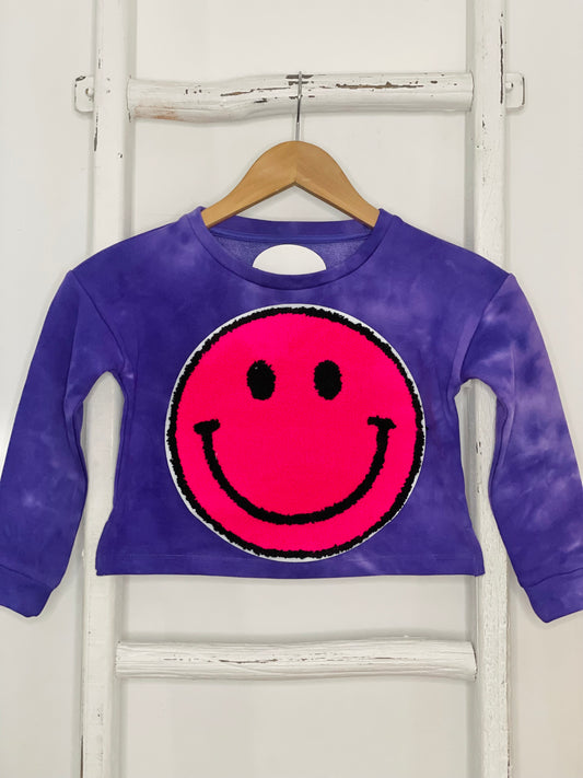 Simle Purple Sweatshirt