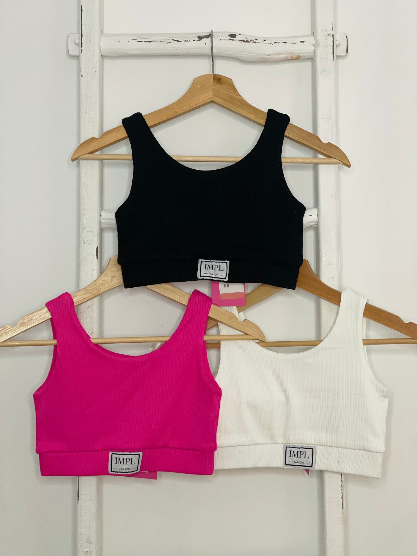 Basic Pink Crop Tank