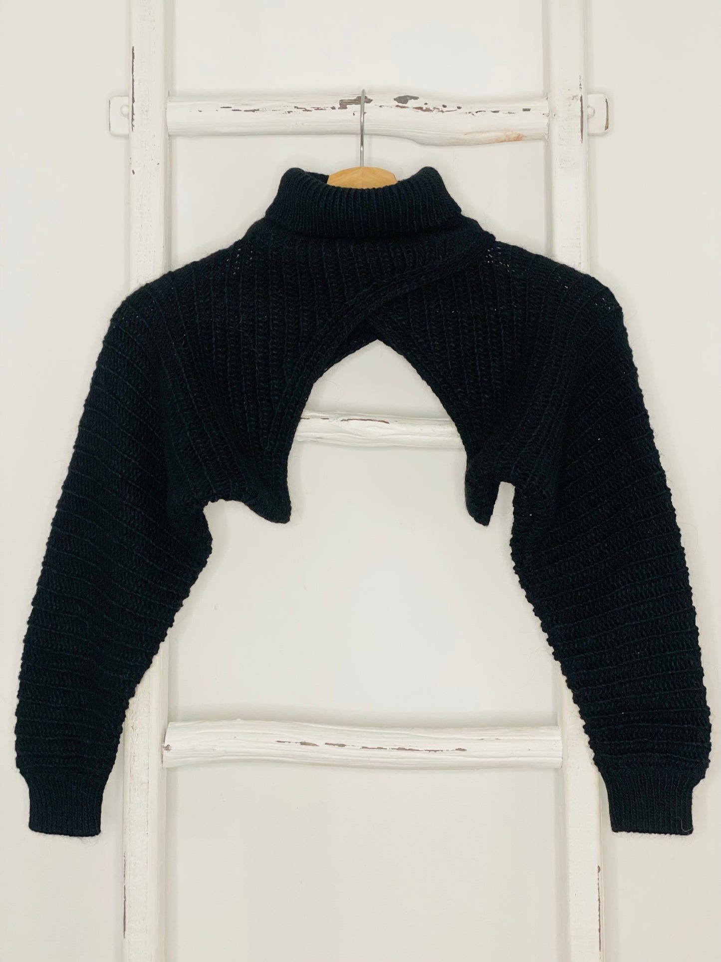 Black Shrug Sweater