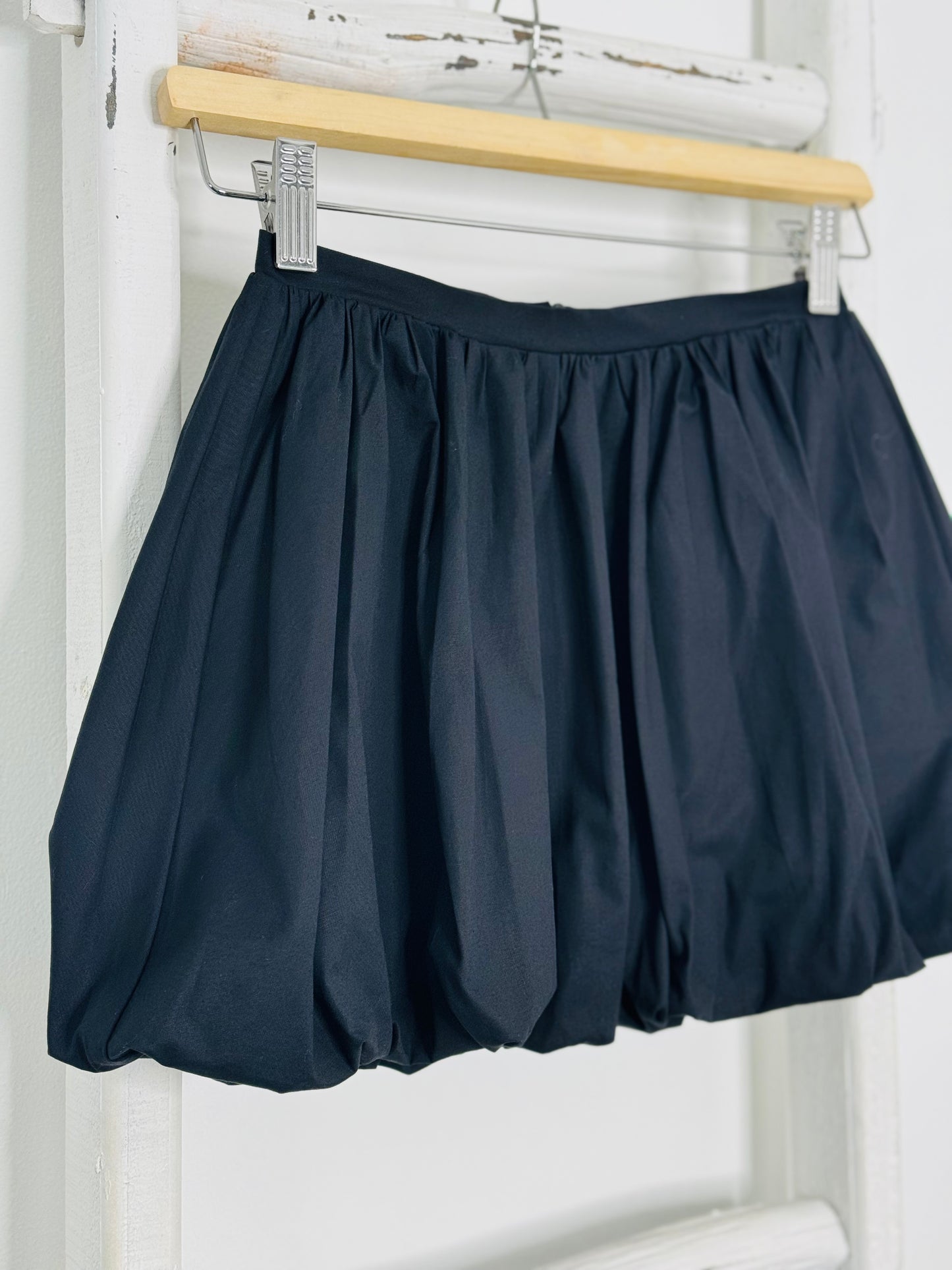 Black Bubble Skirt