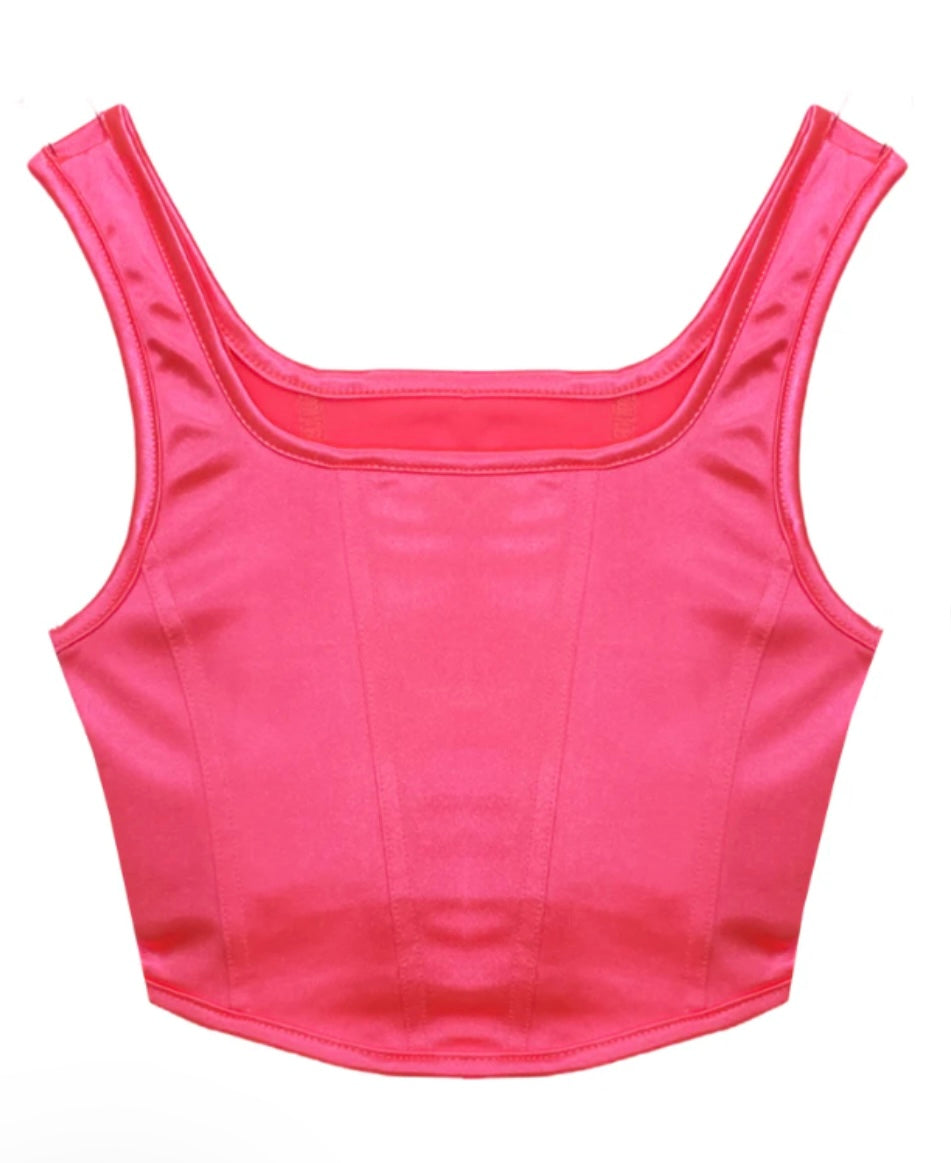 Vivienne Neon Pink Top