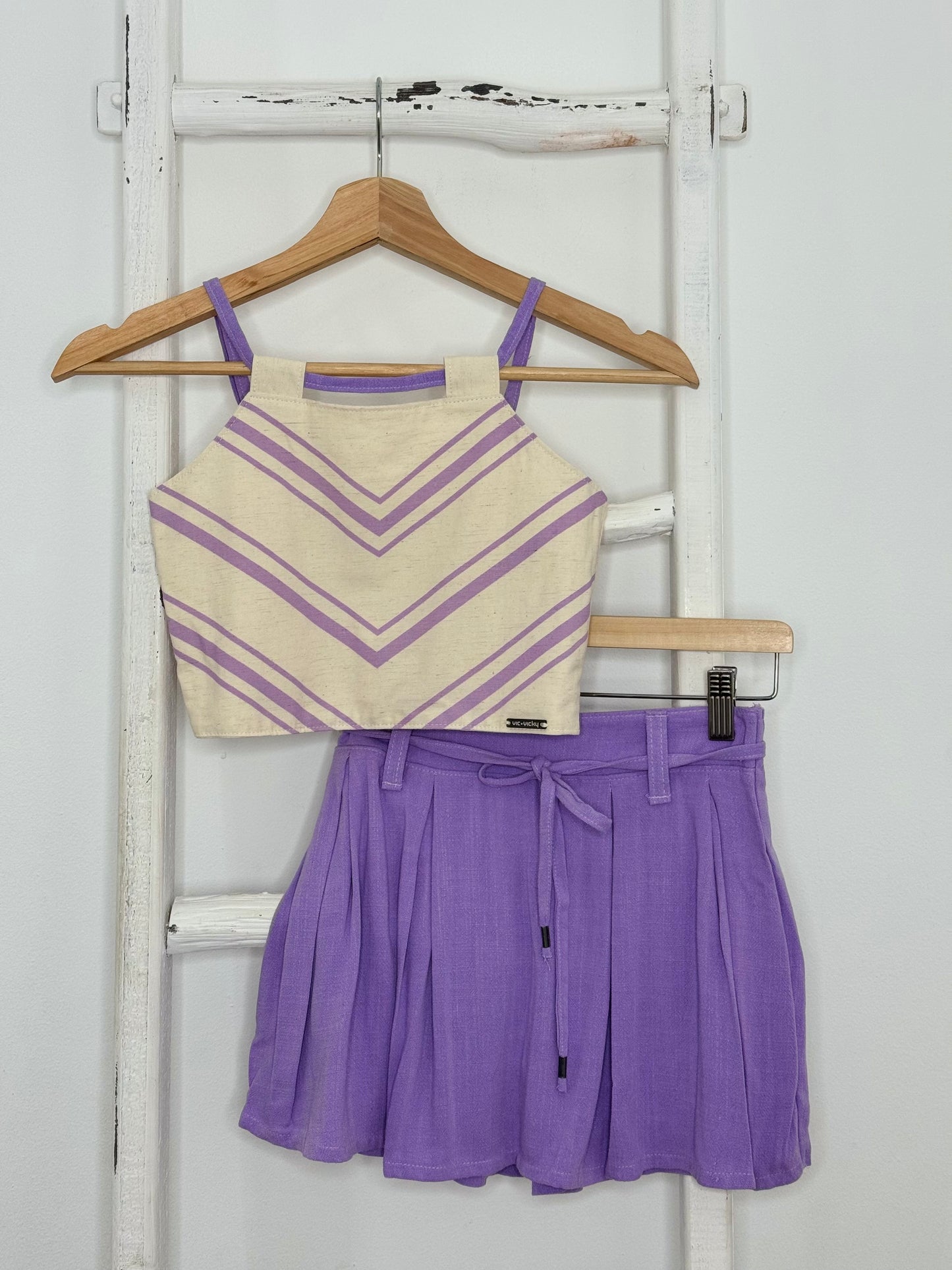 Lilac Short Set