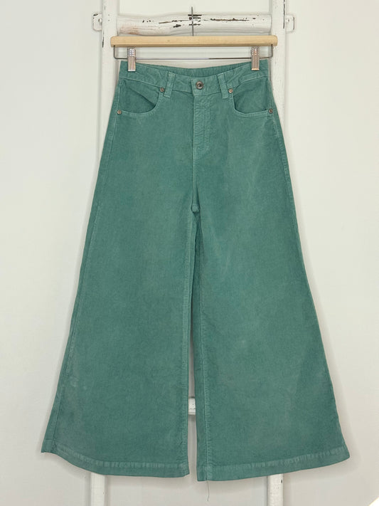 Light Corduroy Teal Pants