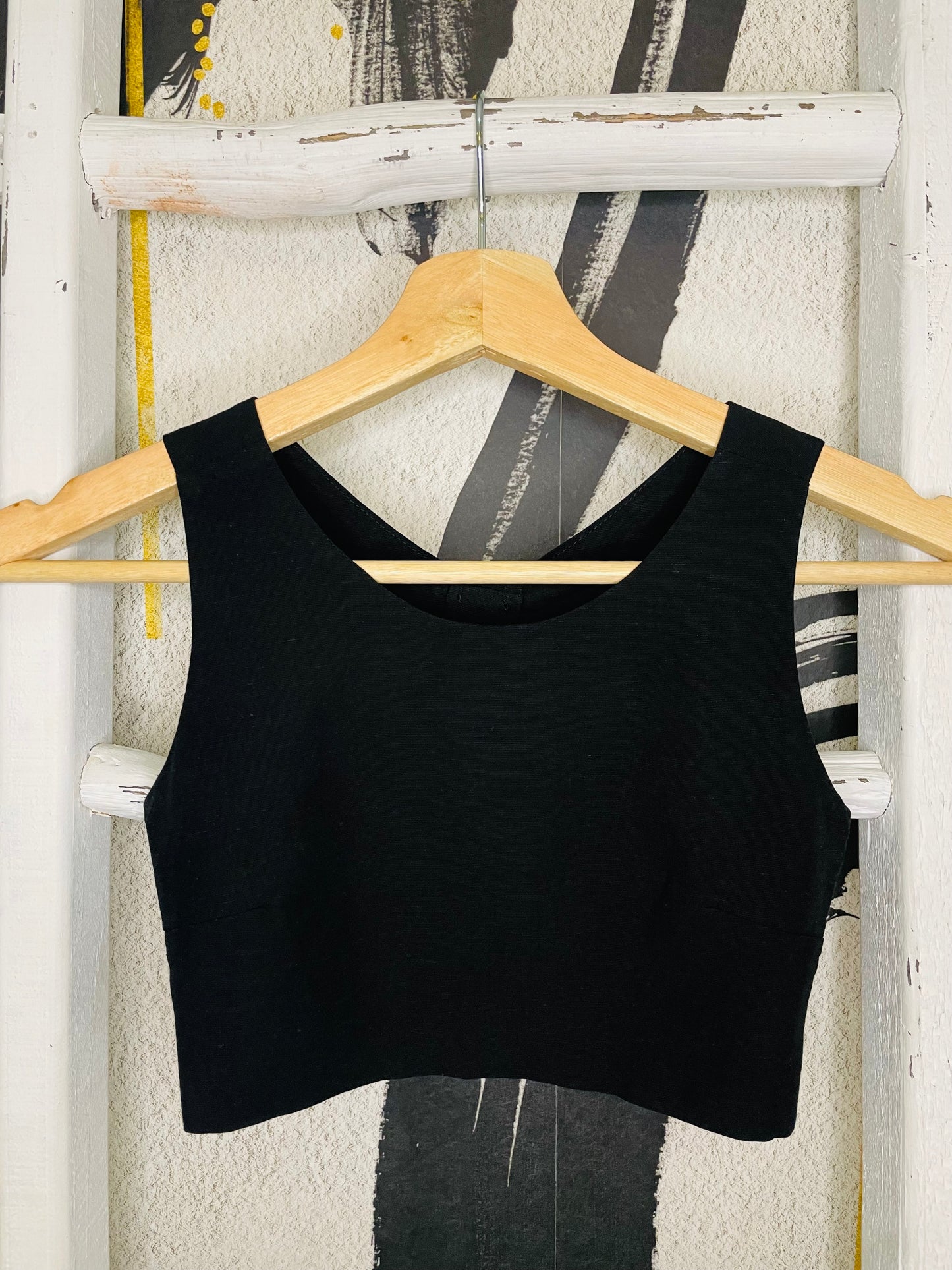 Back Bow Crop Top