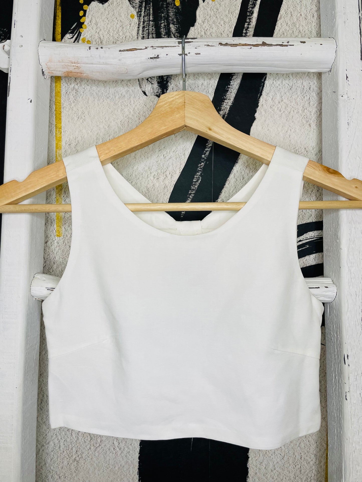 Back Bow Crop Top