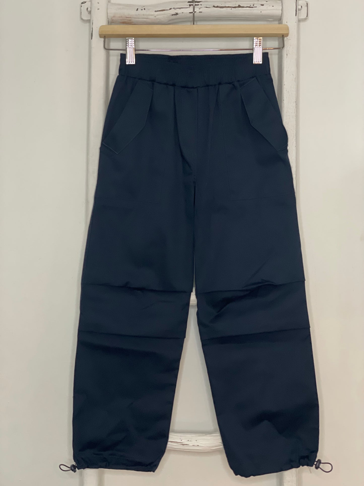 Dusk Blue Parachute Pants