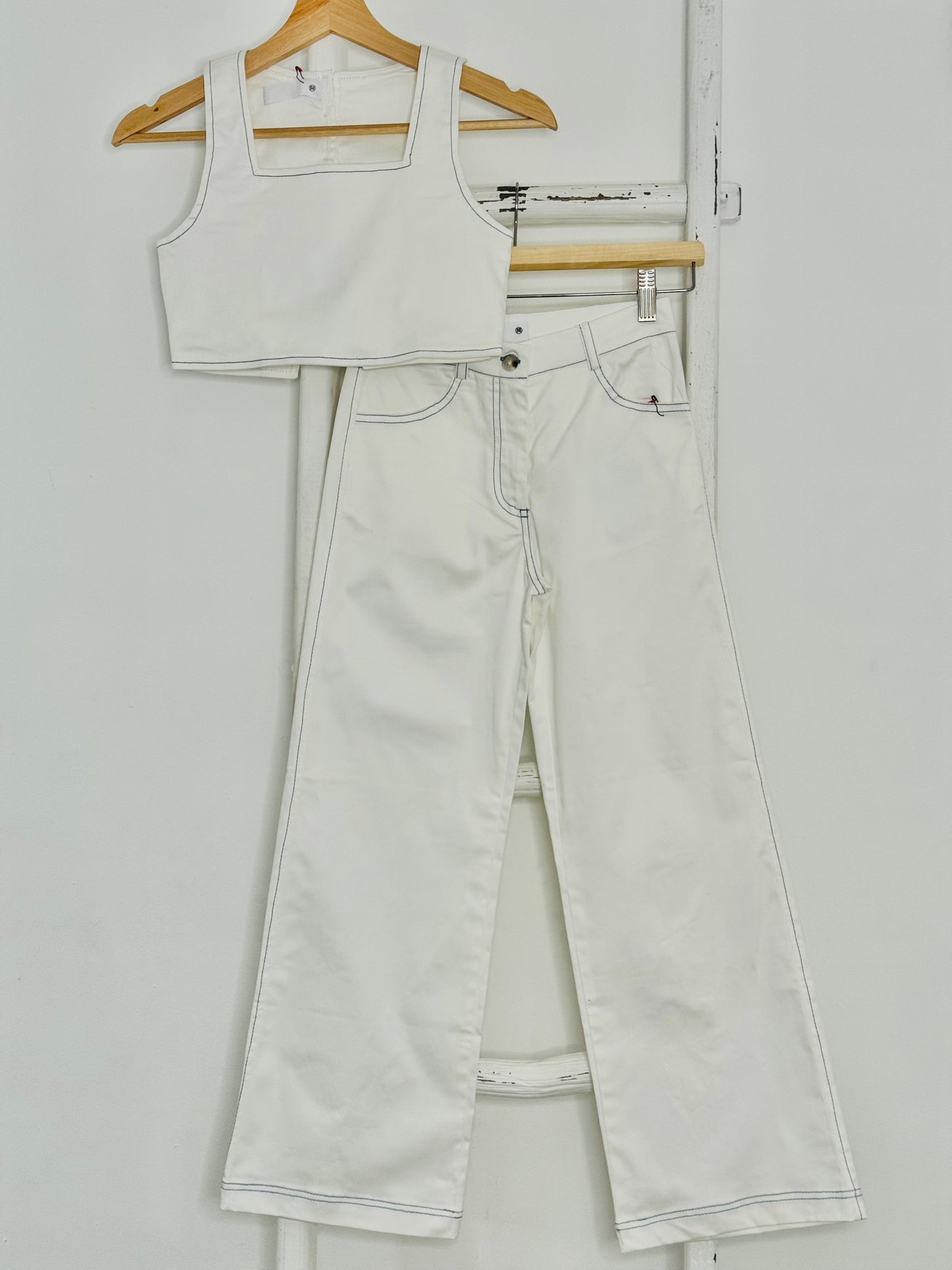 Paula Stitched Pant Set
