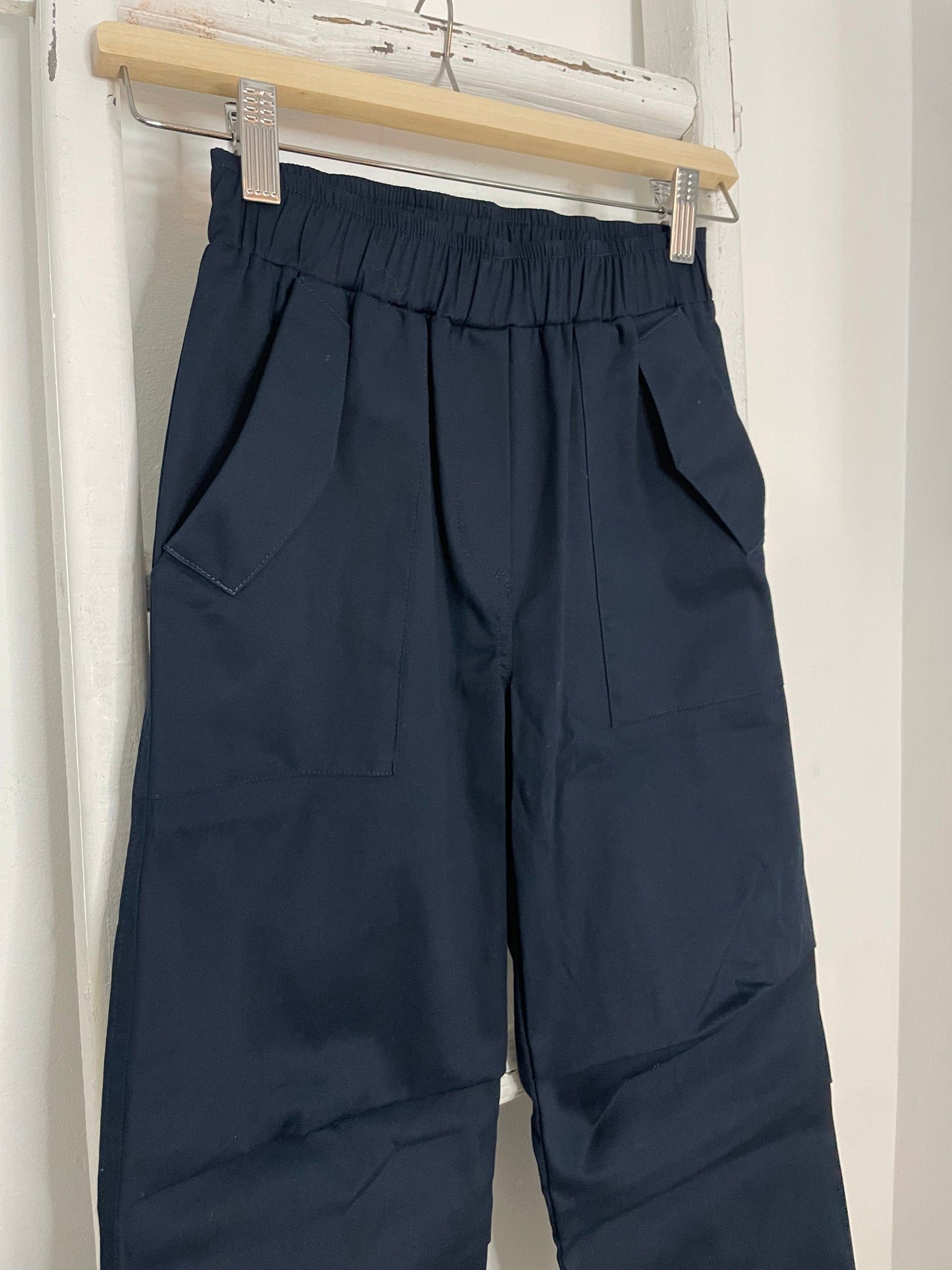 Dusk Blue Parachute Pants