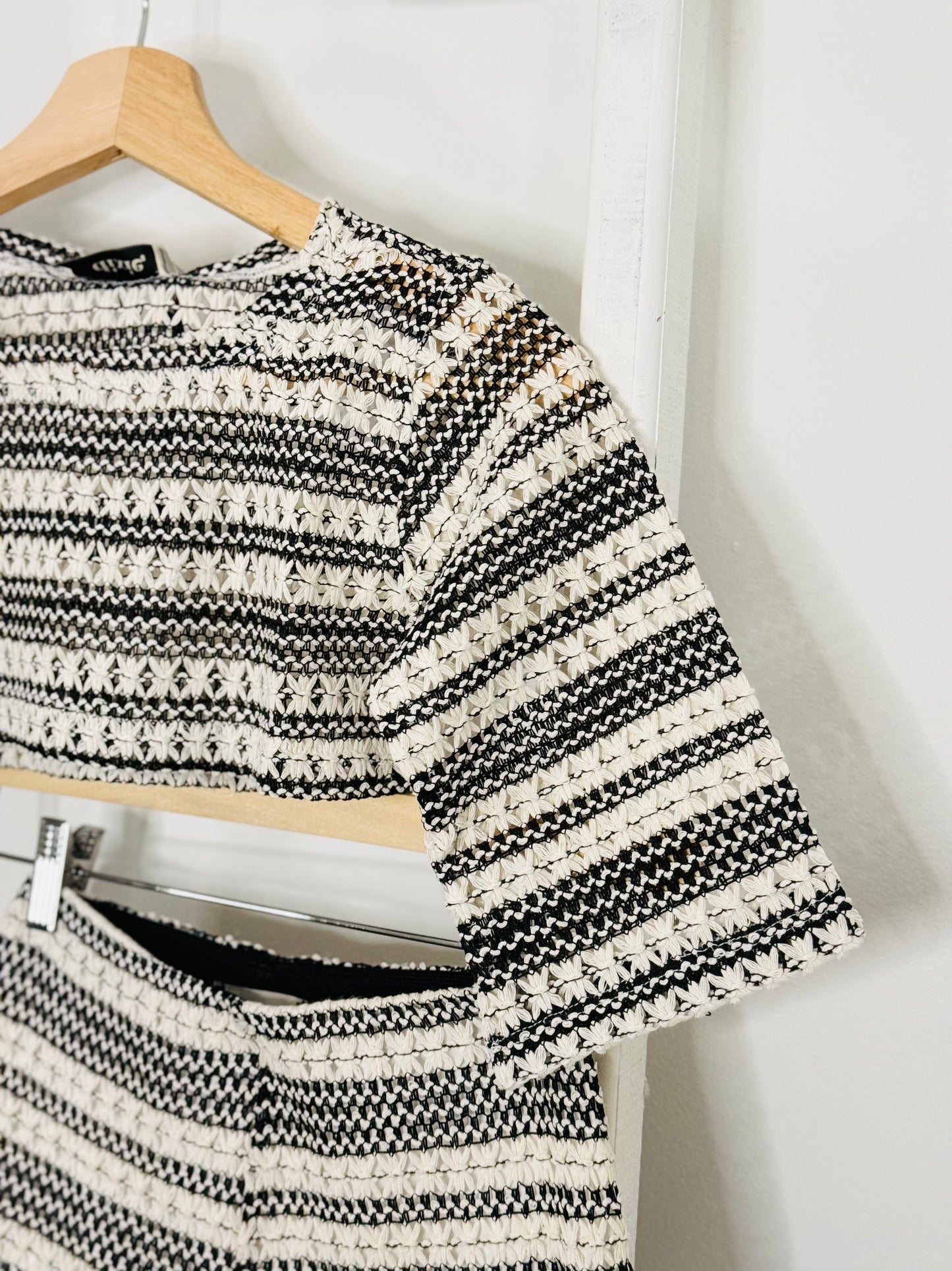Long Sleeve Crochet Set