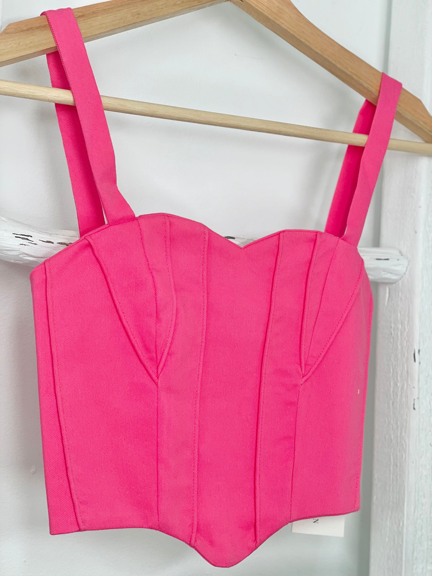 Ines Pink Crop Top