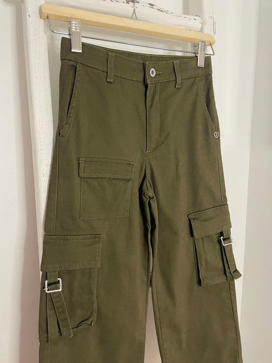 Army Green Cargo Pants