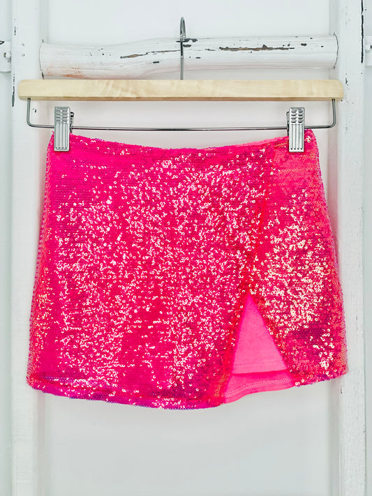 Neon Pink Skort