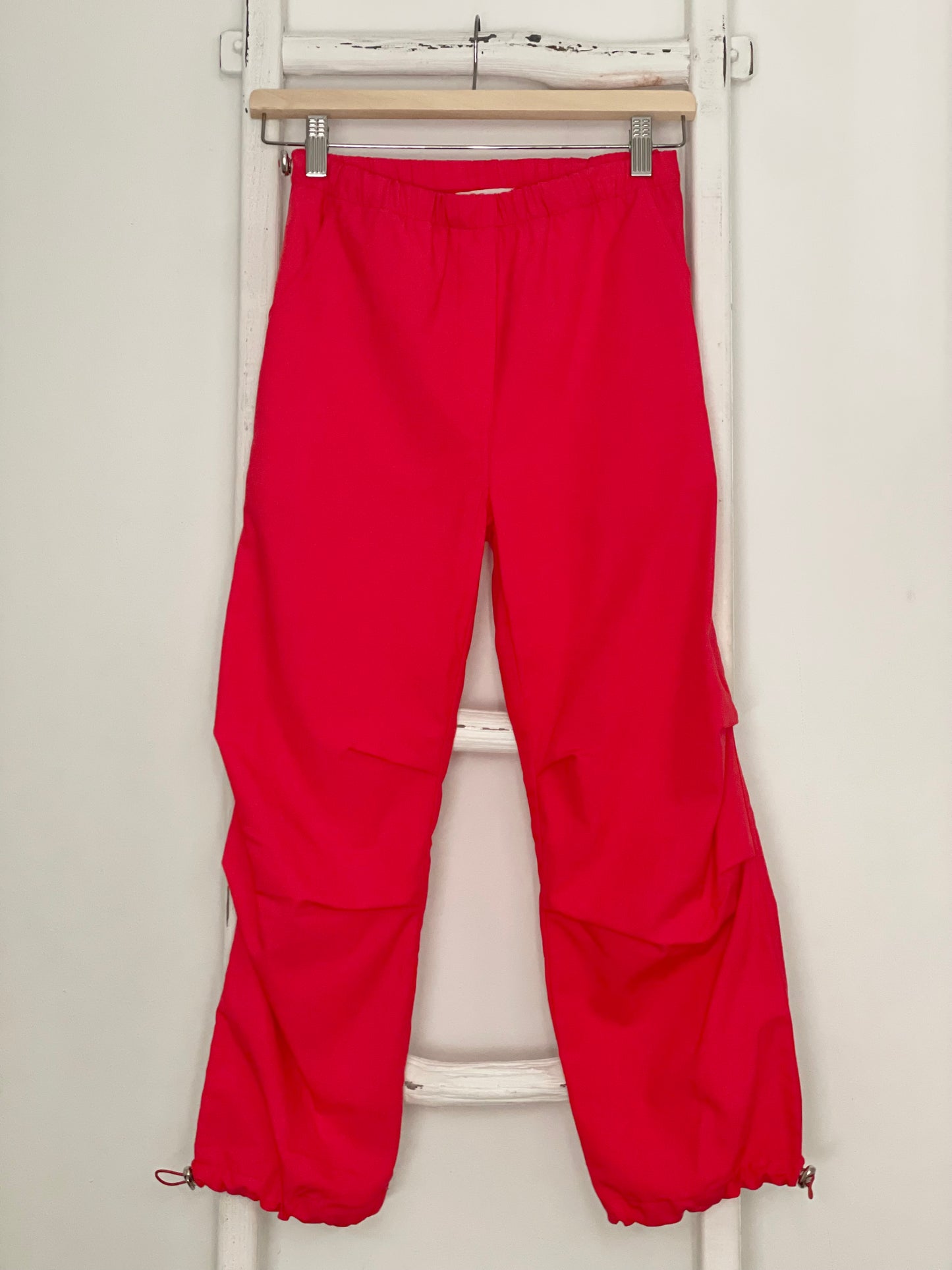 Red Parachute Pants