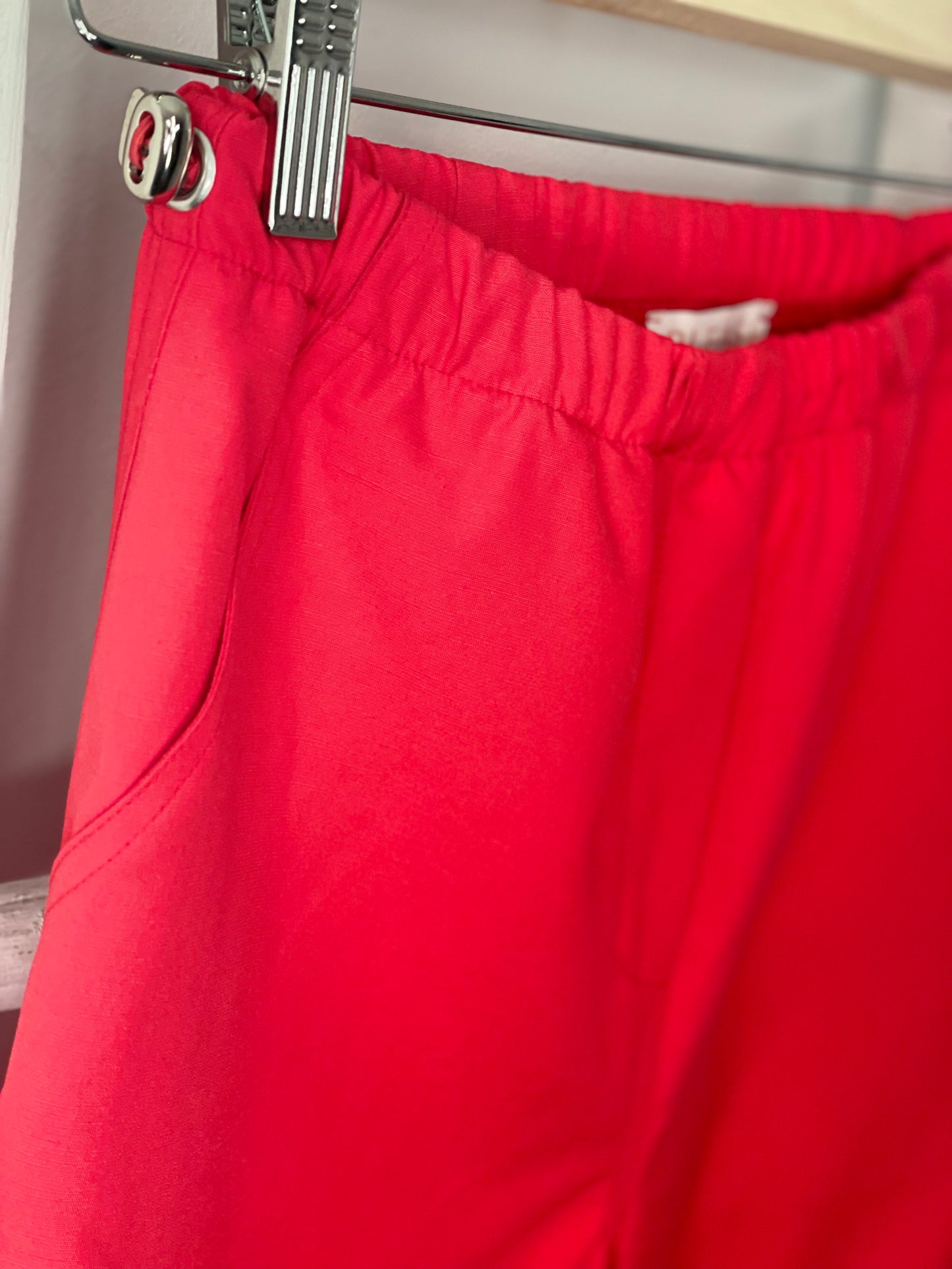 Red Parachute Pants