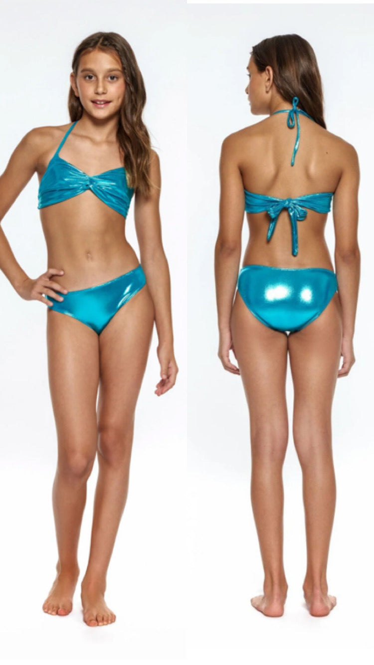 Metallic Blue SwimSuit