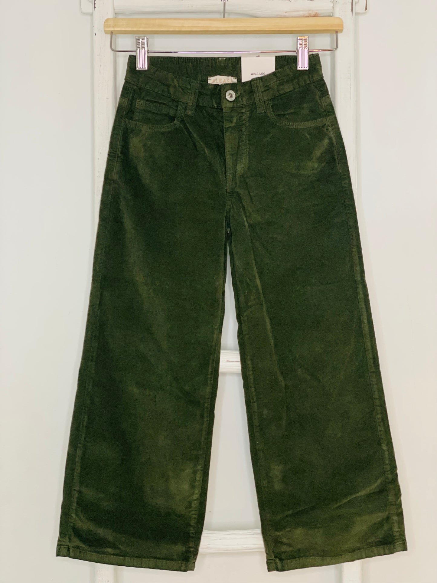 Army Green Light Velvet