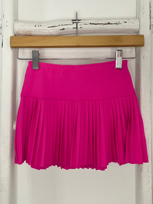 Pleated Pink Skirt