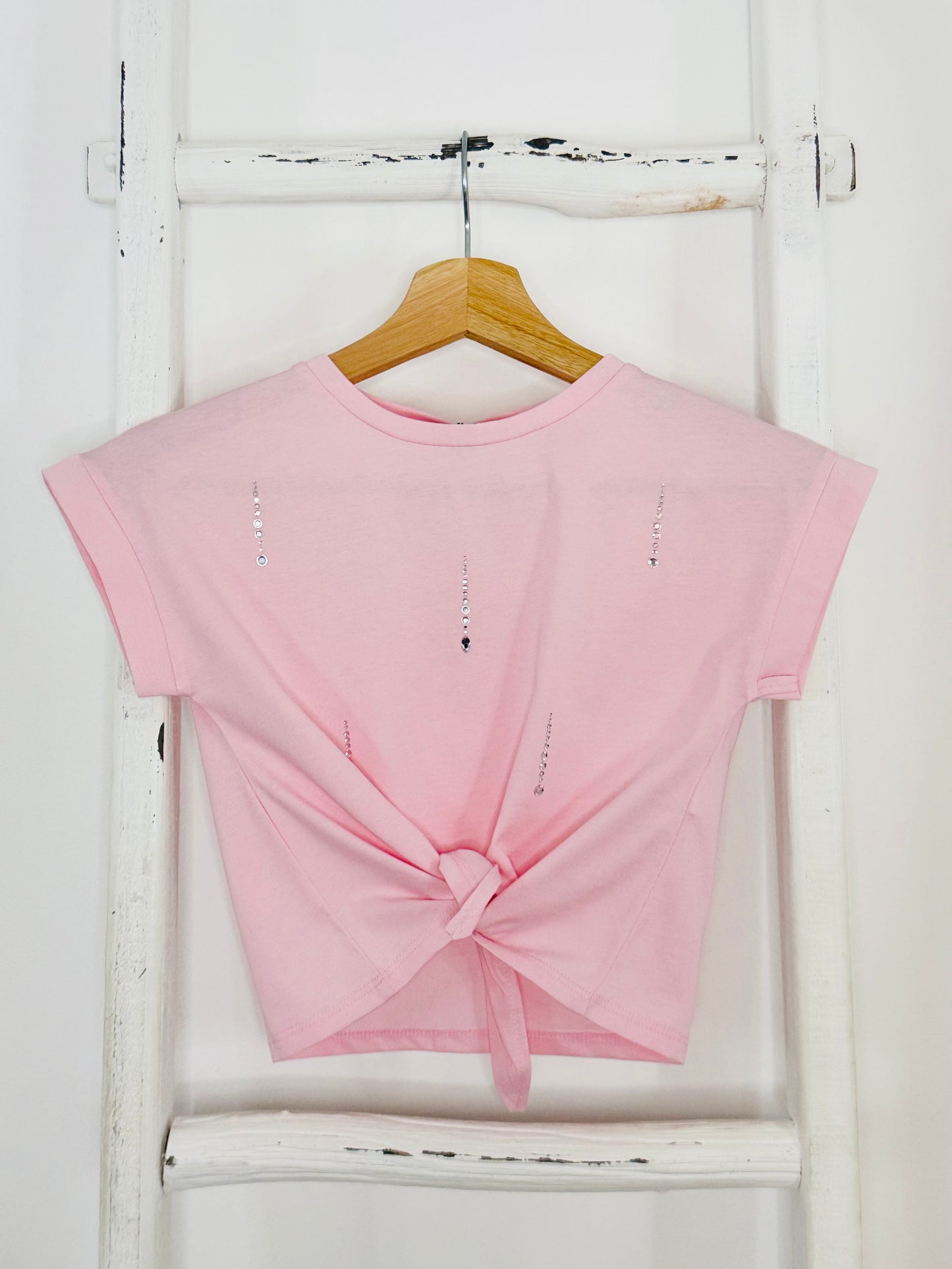 Pink Rhinestone Drop