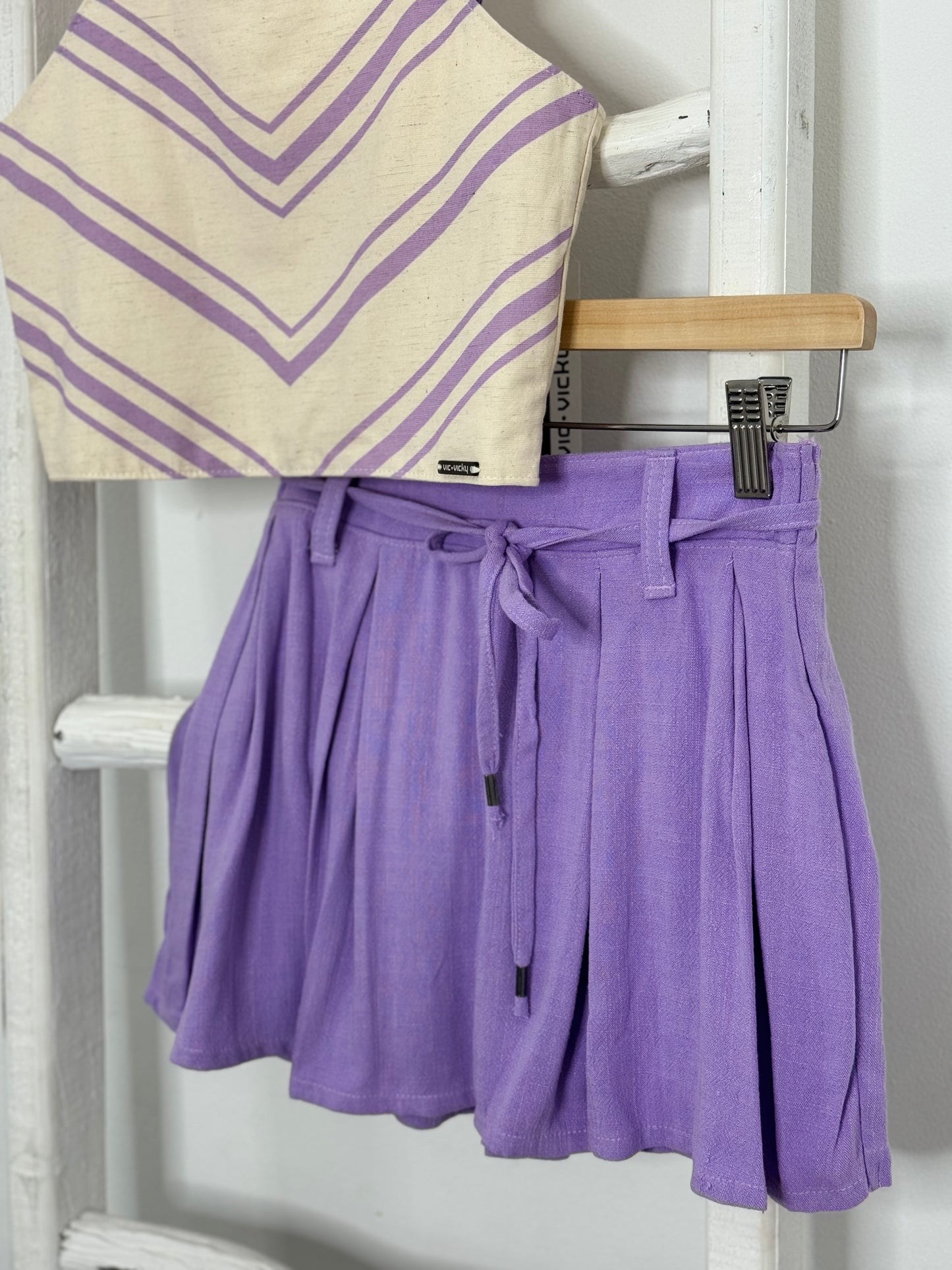 Lilac Short Set
