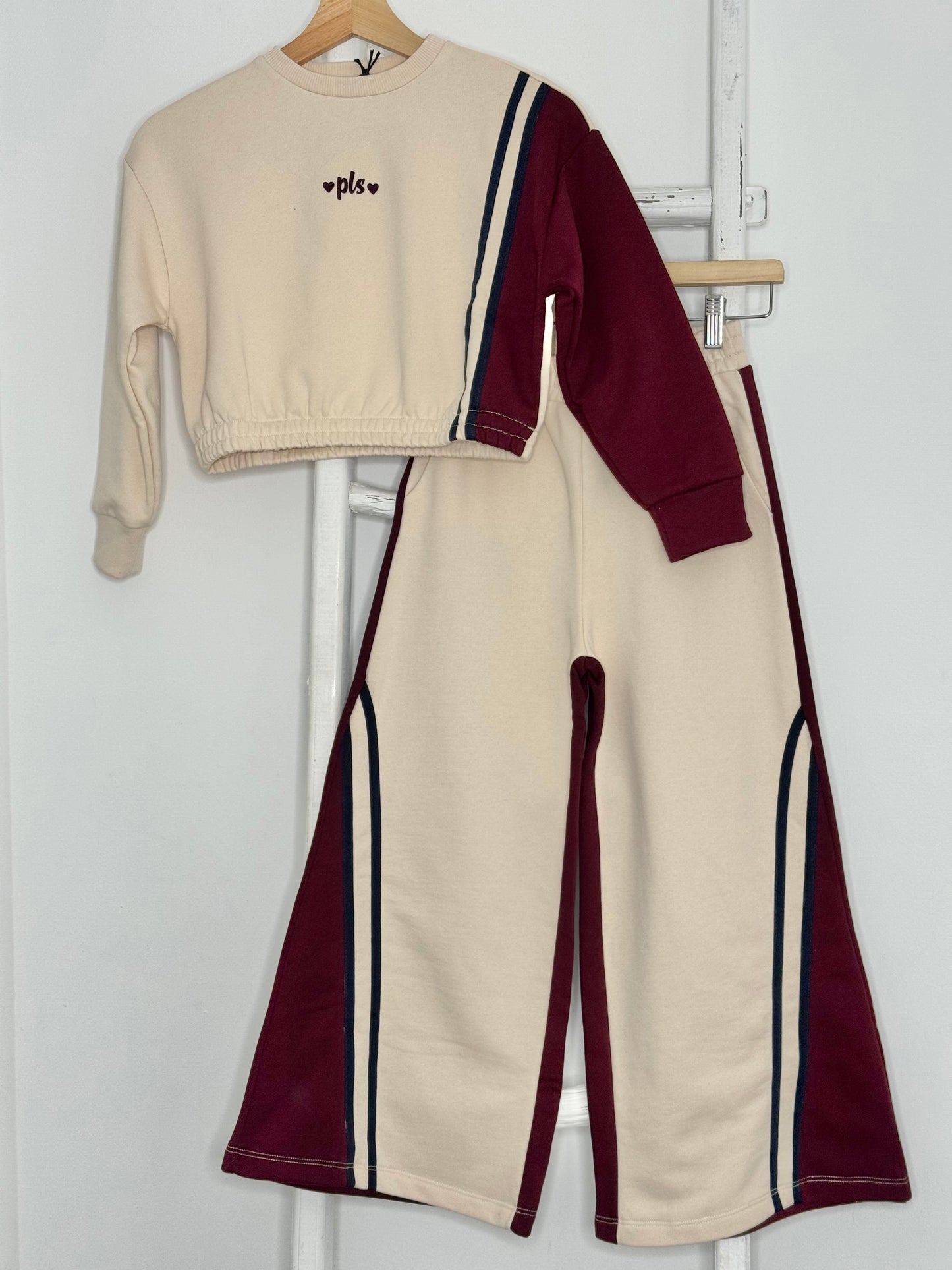 PLS Beige and Wine Berry Set