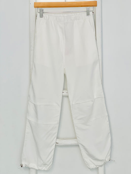 White Parachute Pant